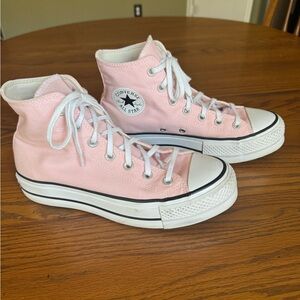 Converse Pink High-Top Sneakers